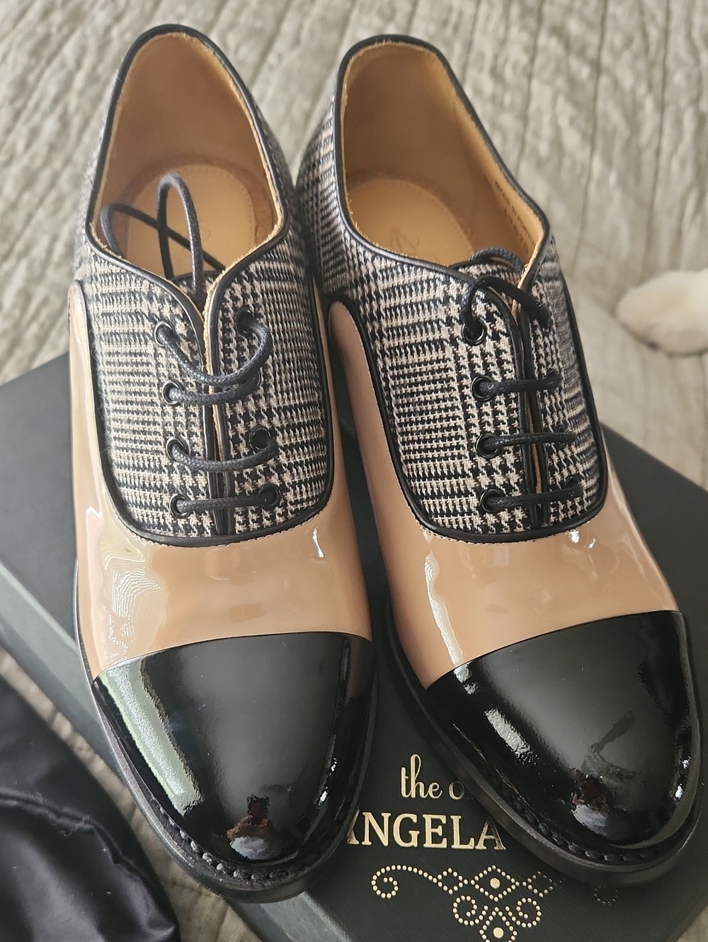 The Office Of Angela Scott Mrs. Maisel Plaid Shoes